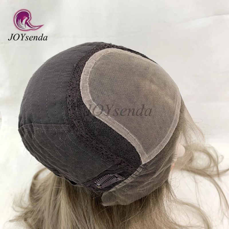 Wholesale Swiss Lace Top Wig Hot Selling 100% European Human Hair Blonde Color Lace Top Jewish Wig Kosher Wigs Sheitle