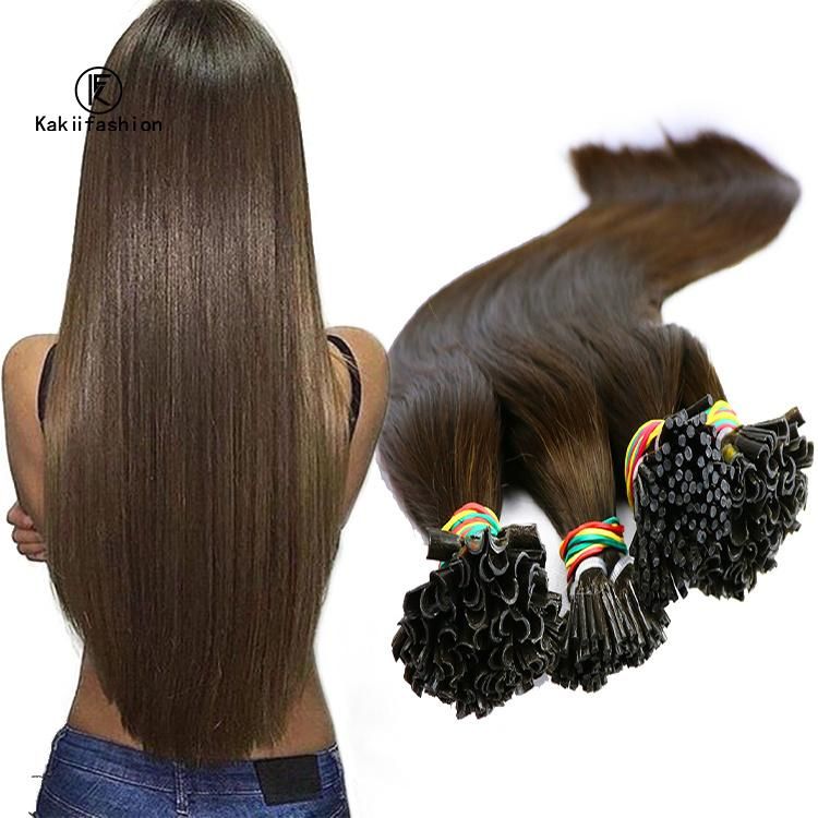 Unprocessed Cuticle Aligned Virgin 100 G Cambodian Human Hair U Tip Hair Extensions