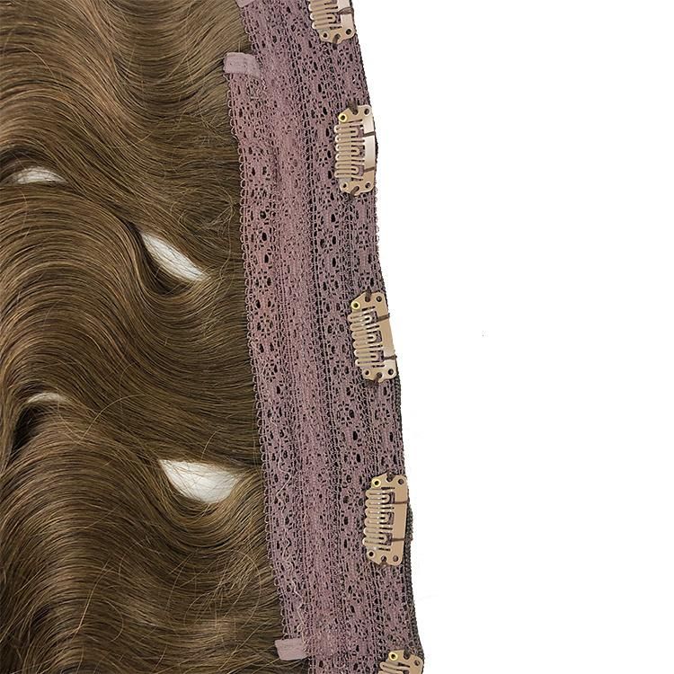 Cuticle Aligned Brazilian Body Wave Human Hair Halo Hair Extensions #2