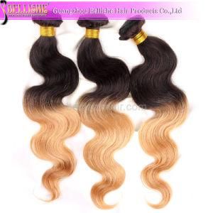 100% Natural Virgin Remy Ombre Color Brazilian Hair Extension