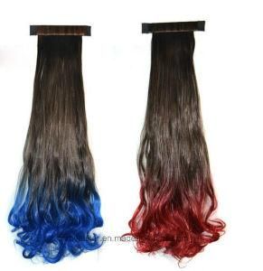 Fashion High-End Clap Color Gradient Pear Ponytail Hair Extension