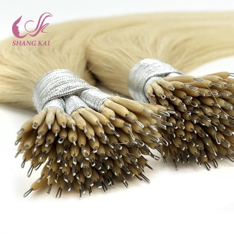 Wholesale Remy Hair 100 Human Hair Nano Tip Hair Extension