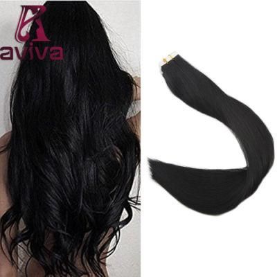 Aviva Double Weft 100% Remy Virgin Brazilian Hair Tape in Human Hair Extensions