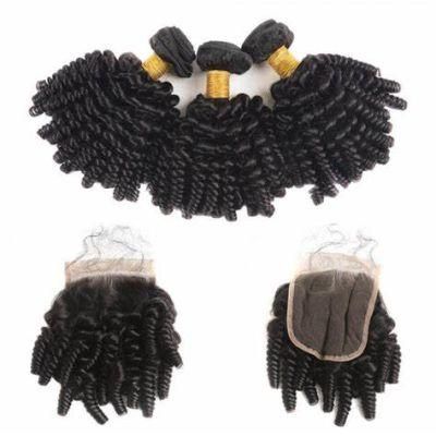 Kinky Human Hair Bundles 40 Inch and Longer Packaging Hair Bundles