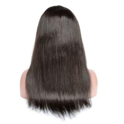 Pre Plucked Full Lace Human Hair Wigs Straight Glueless Brazilian Full Wig with Baby Hair