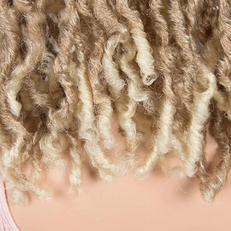 Dreadlock Braids Wig for Black Women Crochet Twist Dreadlock Hair Wig Twists Fiber Hair Synthetic Hair Lace Front Hair Wigs