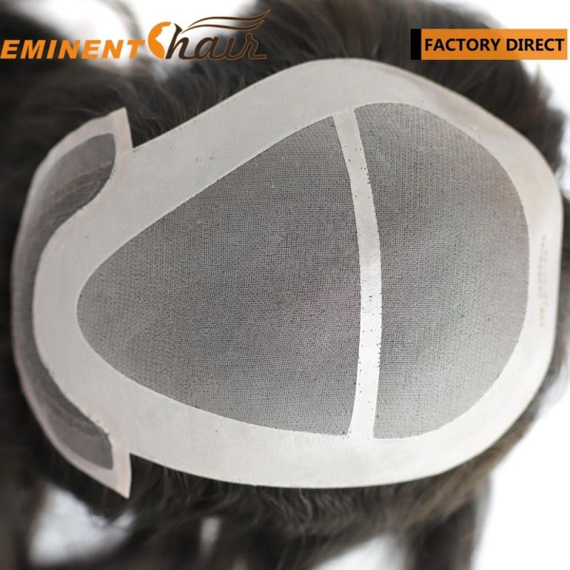 Human Hair Mono Lace Front Women Hair Replacement