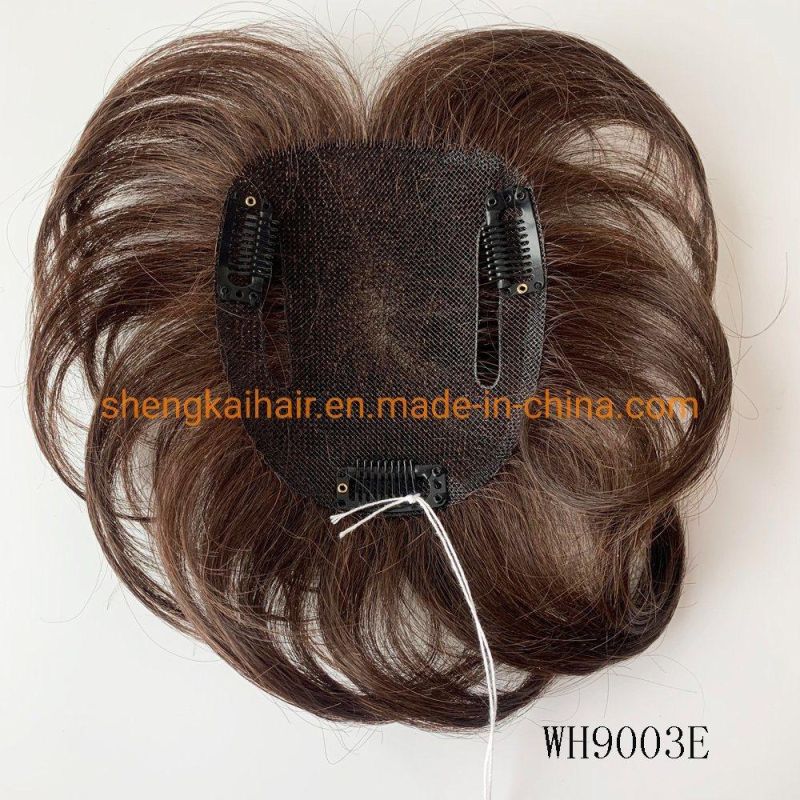 Wholesale Premium Quality Mono Top Full Handtied Women Hair Toppers