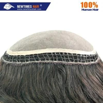 Custom Ladies Fine Mono High Quality Wig with PE Line Perimeter