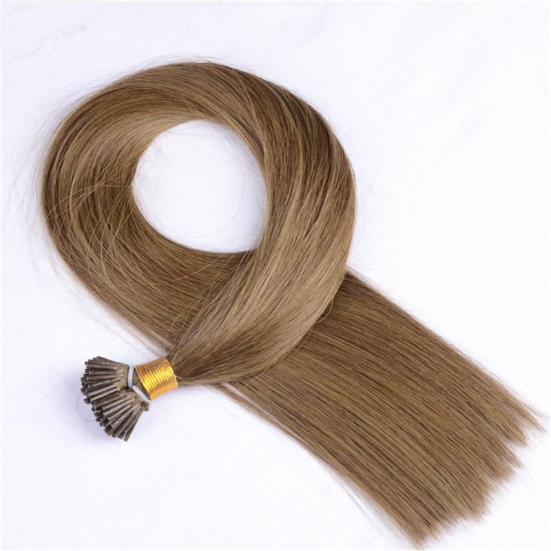 Lwholesale Human Hair Extensions Remy I Tip Raw Virgin Hair