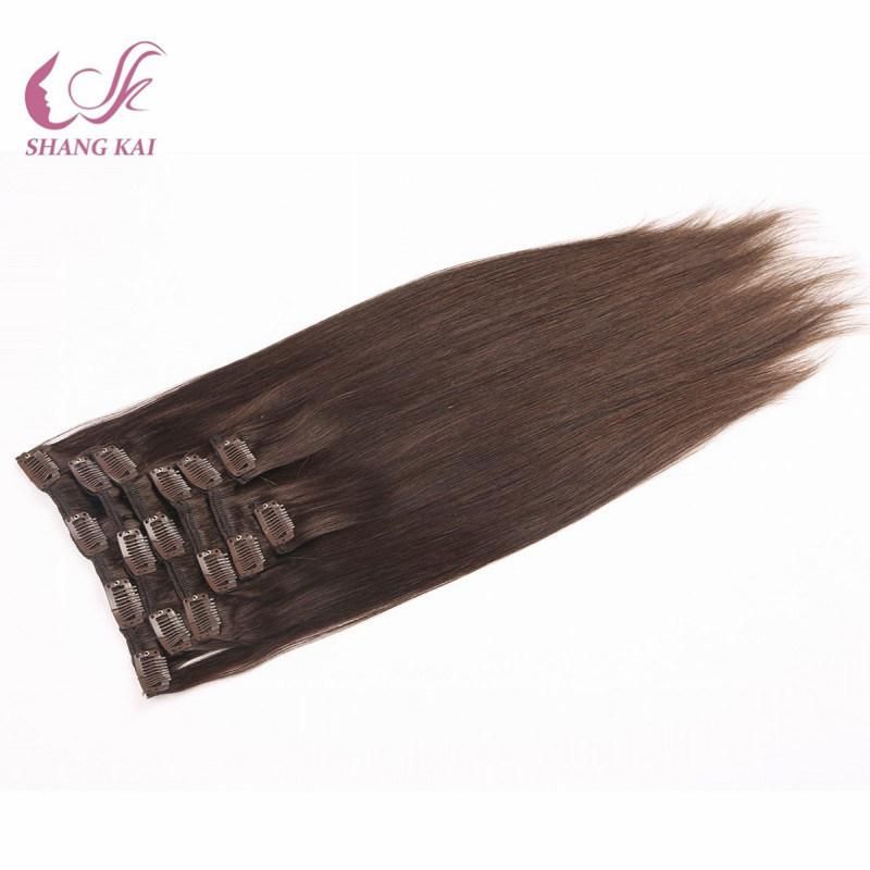 Human Remy Hair Extension Clip Natural Human Hair Extension Human Hair