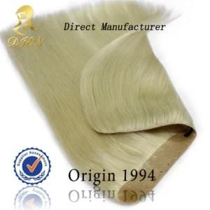 Brazilian Remy Ombre Color Hair Handtied Skin Weft Hair Extension