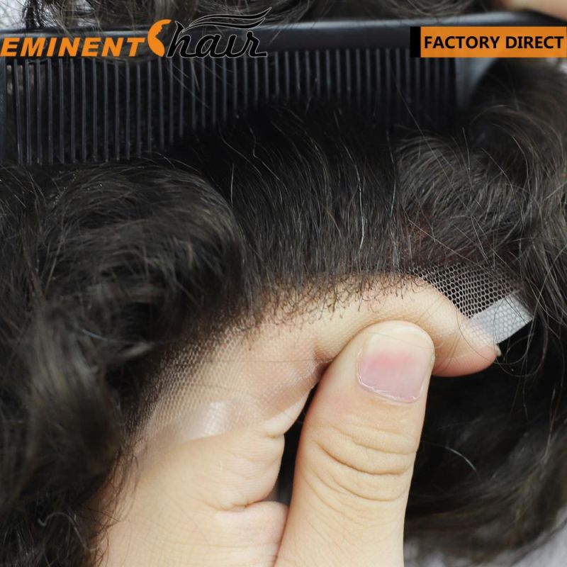Instant Delivery Lace Front Human Hair Stock Hair Replacement