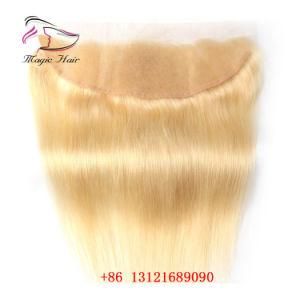 Brazilian Remy Hair 13*4 613 Blonde Lace Frontal Ear to Ear Straight Human Hair
