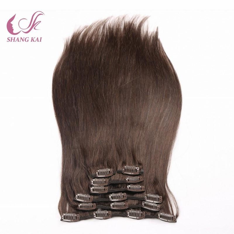 Brazilian Human Hair Clips Hair Extension