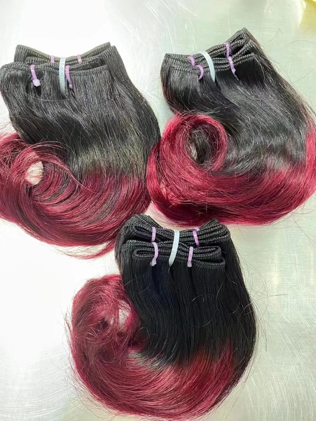 Guangzhou Hair Weave Distributors Three Ombre Color Body Wave Hair Bundles