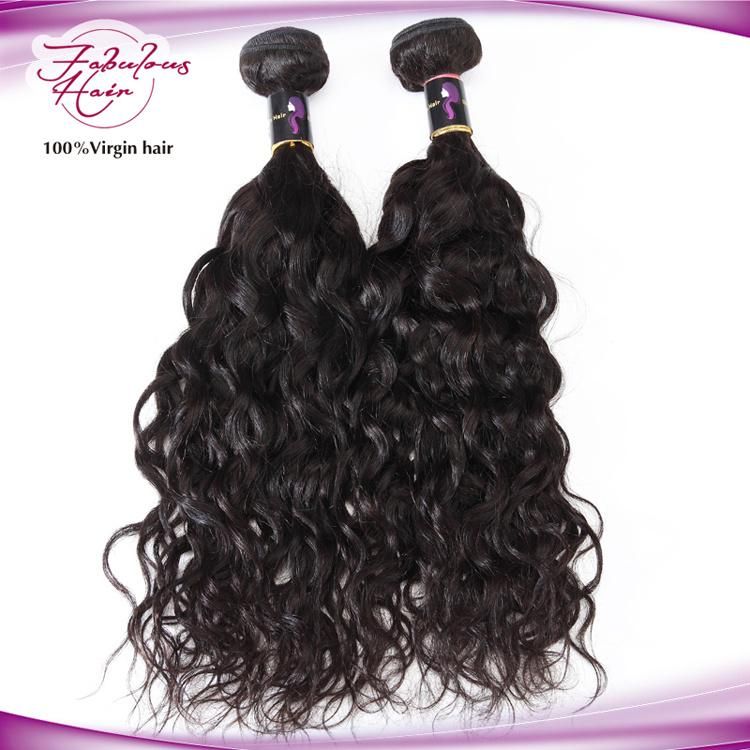 100% Natural Virgin Human Hair with Natural Wave