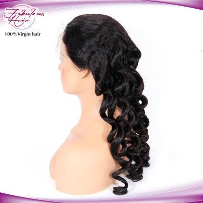 Quality Unprocessed Human Hair Malaysian 30 Inch Loose Wave Wig
