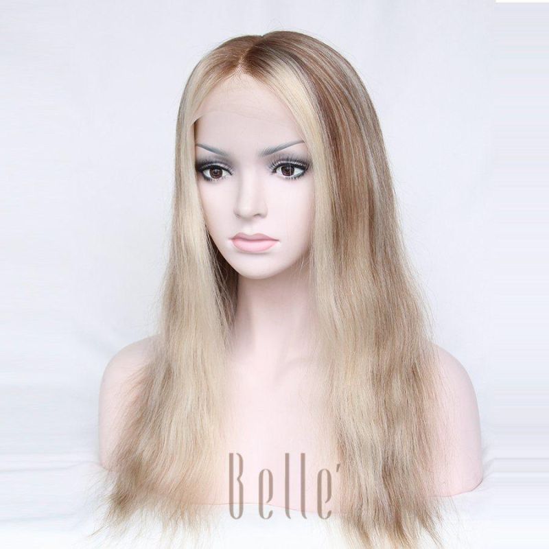 Belle Natural Parting 100% Human Hair Luxury Lace Front Wig