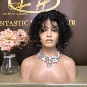 100% Brazilian/Indian Virgin/Remy Human Hair Full/Frontal Lace Wig with Tangle Free
