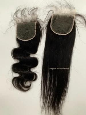 Wholesale Hair HD Closure Unprocessed Indian Virgin Human Hair