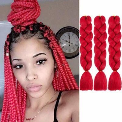 Synthetic Fiber Jumbo Braiding Hair Wholesale Cheap Braids Hair