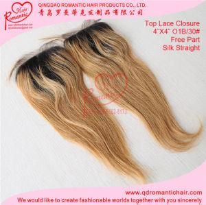 Customizable 100% Natural Human Cheap Lace Top Closures Hair