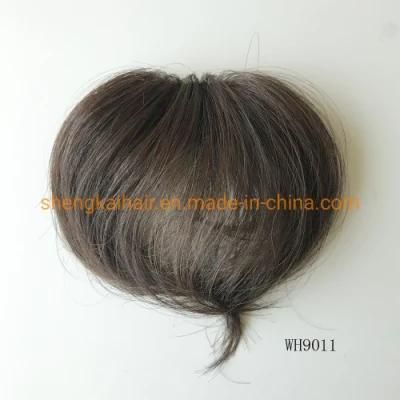 Full Handknotting Human Hair Synthetic Hair Hair Bang Fringe