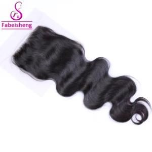 Perfectlady Brazilian Human Hair Wet and Wavy Weave Cheap Unprocessed Virgin Brazilian Body Wave Free Parting Lace Closure Piece