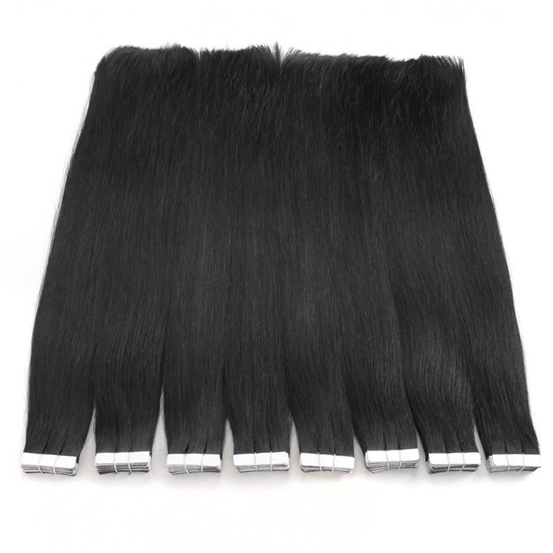 Factory Price Natural Color Double Drawn Tape Hair Extensions