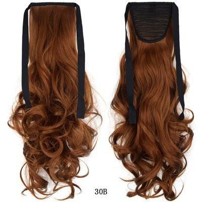 Wendyhair Colored Afro Wavy Drawstring Ponytail Synthetic Hair