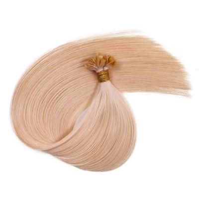 12A Raw Cuticle Aligned Russian Human Hair Double Drawn Flat Tip Hair Extensions