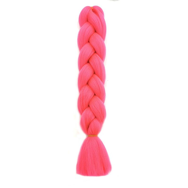Kbeth 100 Kinds Colors Synthetic Hair Extensions for African Women 2021 Fashion 24 Inch Braiding Multi Colors Long Lasting Extension in Stock