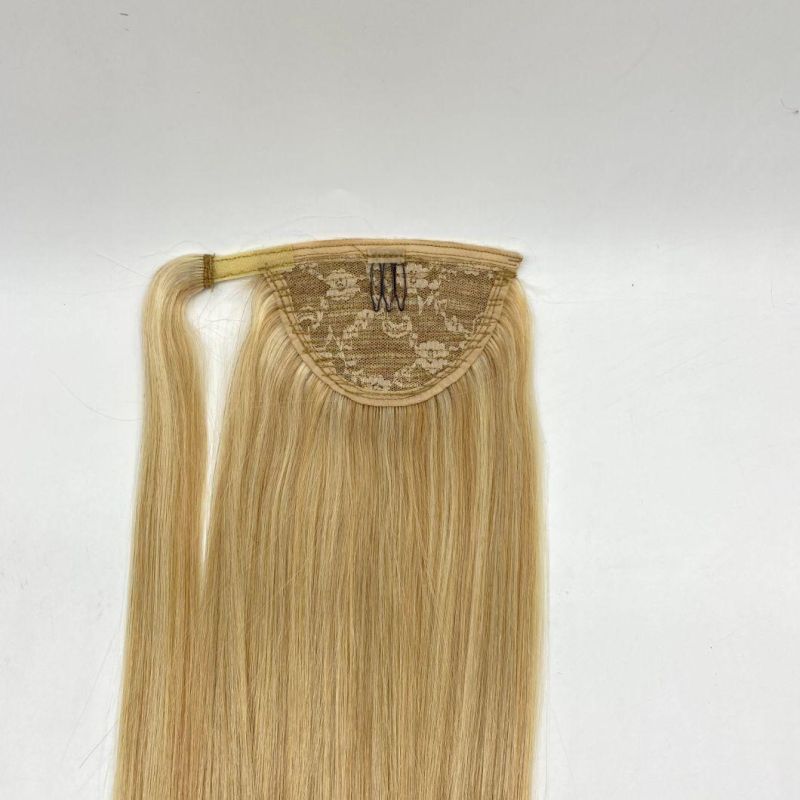 Factory Price 100% Human Hair Ponytail Hair Extensions