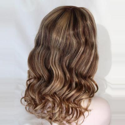 Handtied Luxury Lace Front Wig Use 100% Virgin Human Hair
