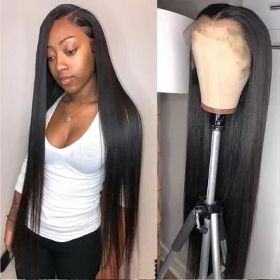 Wholesale 150% 180% Human Hair Wigs, Brazilian HD Transparent Swiss 360 Full Lace Wig Vendors, Virgin Hair Lace Front Wigs