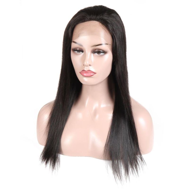Kbeth Lace Frontal Wig for Black Women 20 Inch Hand Tied 100 Virgin Long Straight Human Hair Wigs Natural Hair Brazilian