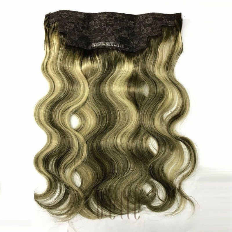 Wholesale Price 100% Human Hair Brazilian Virgin Remy Halo Extension