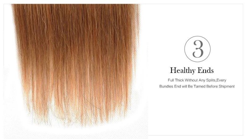 Women Hair 4X4 Lace Closure Brazilian Straight Wave T1b/30 Lace Closure Remy Human Hair Extensions