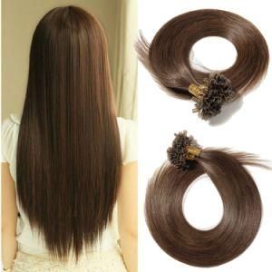 U-Tip Straight Remy Human Hair Nail Tip Hair Extensions