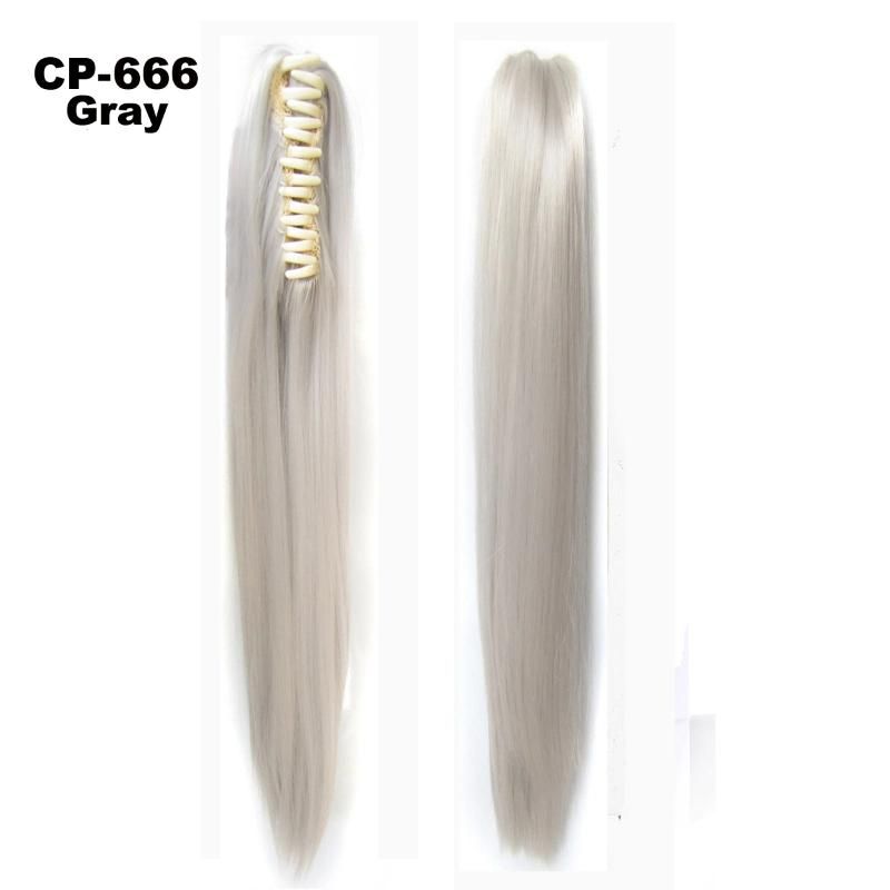 Synthetic Clip Hair Pieces Drawstring Ponytail Clip in Hair Extension