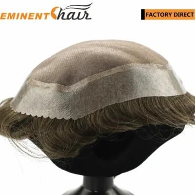 Custom Human Hair Mono Toupee