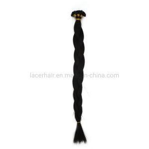 Double Drawn Full Cuticle Brazilian Natural Remy Keratin U Extensions Nail Tip Human Hair