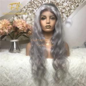Wholesale Brazilian/Indian Virgin/Remy Human Hair Full/Frontal Lace Wig with Amazing Color
