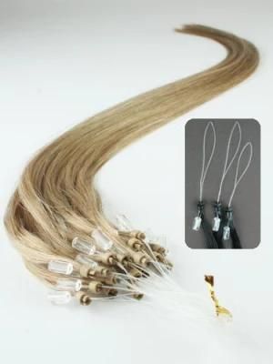 Micro Ring Hair Extensions Remy Human Hair Extensions 1g/Strand Silky Straight Micro Ring Loop Hair Extensions (AV-RH00-18)