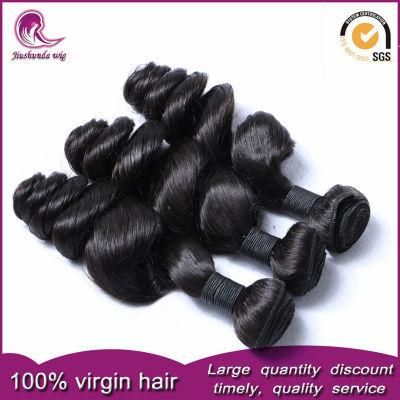 Loose Wavy Peruvian Hair Weft Unprocessed Virgin Human Hair Weave