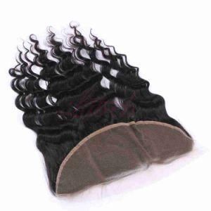 Loose Curl Remy Human Virgin Hair Lace Frontal