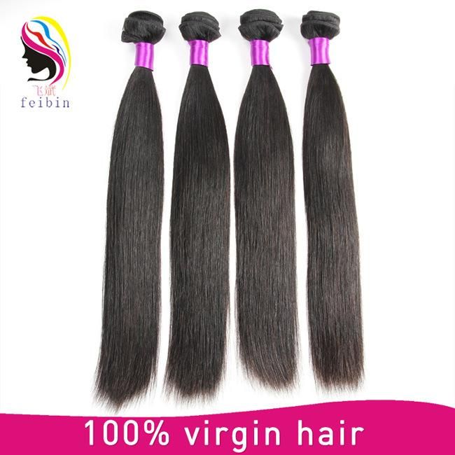 Wholesale 8A Remy Virgin Brazilian Human Hair Straight Hair Extension