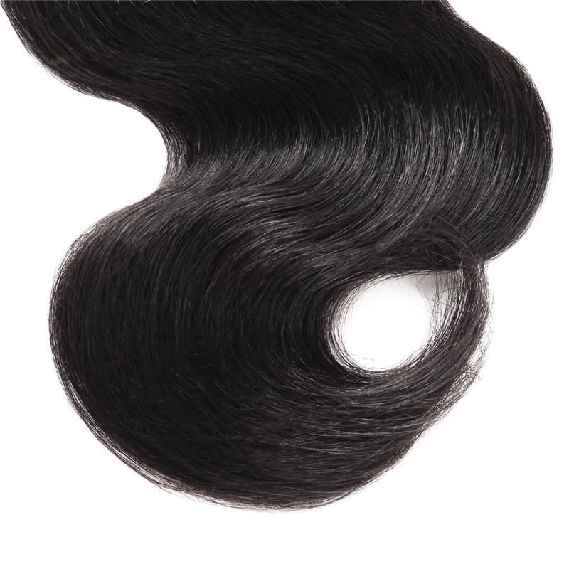 Wholesale Non Remy Body Wavy Human Hair Bundles Virgin Hair Weft