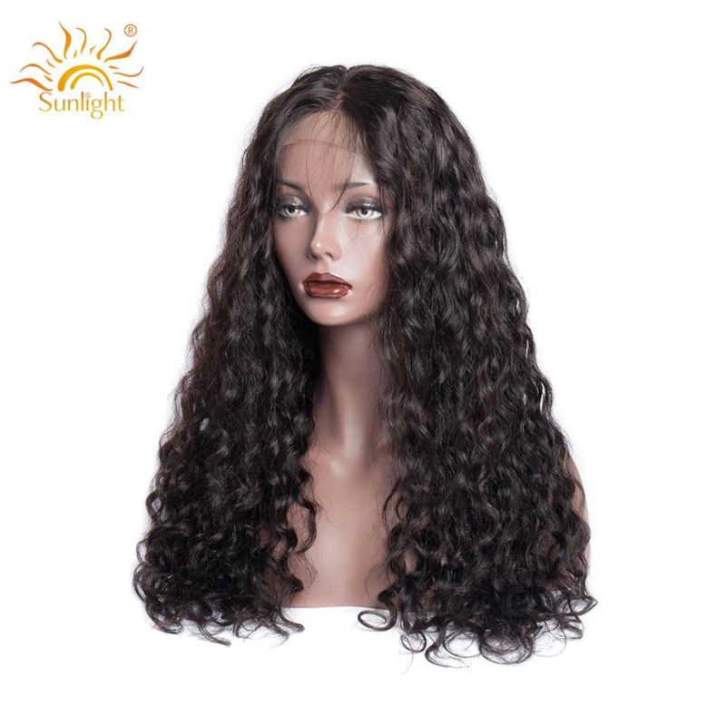 Sunlight Water Wave Wig Brazilian 4X4 Closure Wig for Women